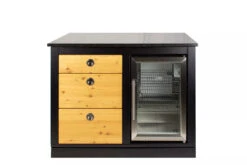 Der Merklinger Outdoor Modul "Maria" (Kühlschrank Rechts + 3 Schubladen + 2 X Dose) -Brunner Grillen Geschaft 001 dermerklinger holzbackofen grill pizzaofen kuehlschrankmodul outdoorkueche