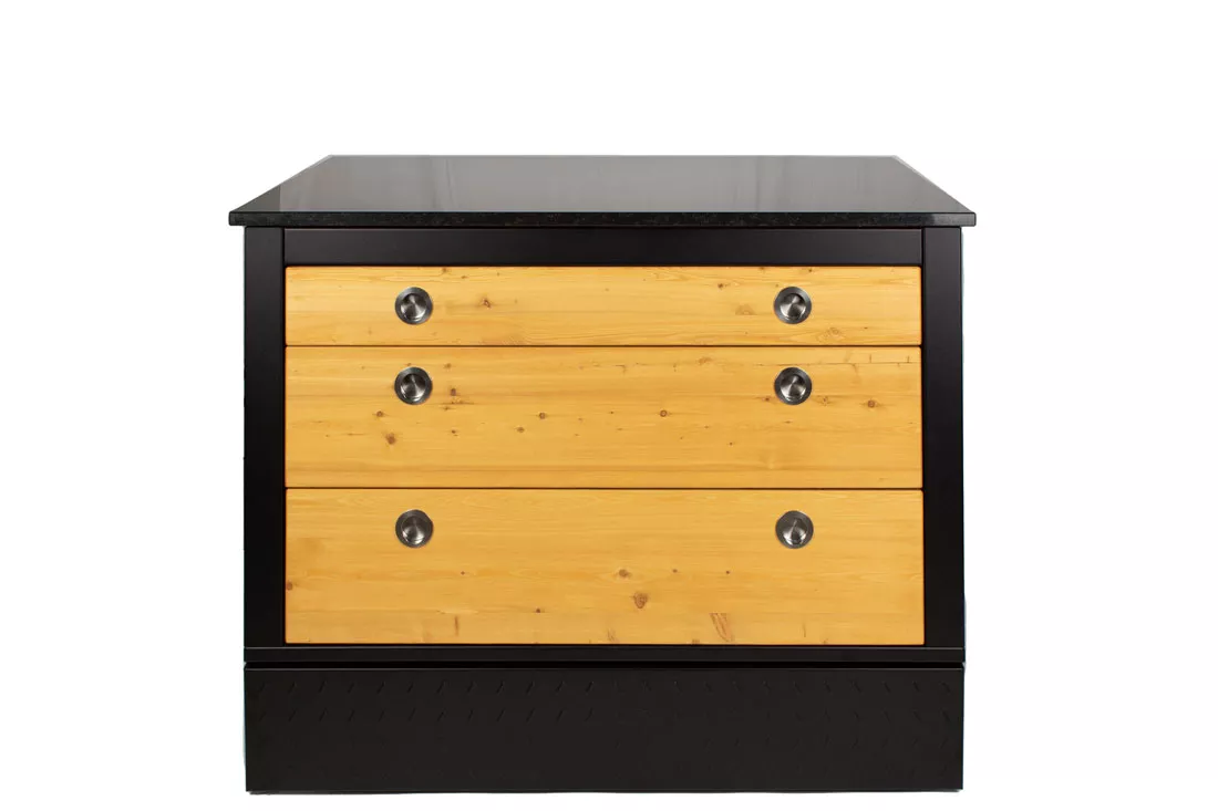 Der Merklinger Outdoor Modul "Irmi" (3 X Breite Schubladen) 3 Der Merklinger Outdoor Modul "Irmi" (3 X Breite Schubladen)