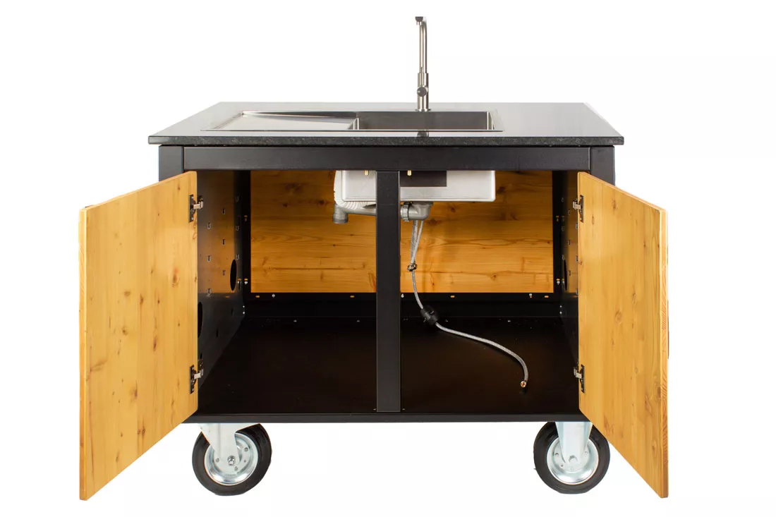 Der Merklinger Outdoor Modul "Toni" (2 Türen + Spülbecken – Armatur) 9 Der Merklinger Outdoor Modul "Toni" (2 Türen + Spülbecken – Armatur) – Bild 7