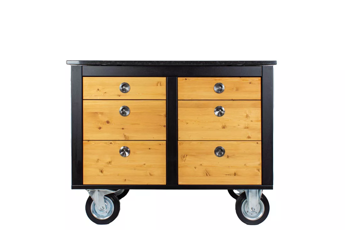 Der Merklinger Outdoor Modul "Lotti" (6 X Schubladen) 3 Der Merklinger Outdoor Modul "Lotti" (6 X Schubladen)