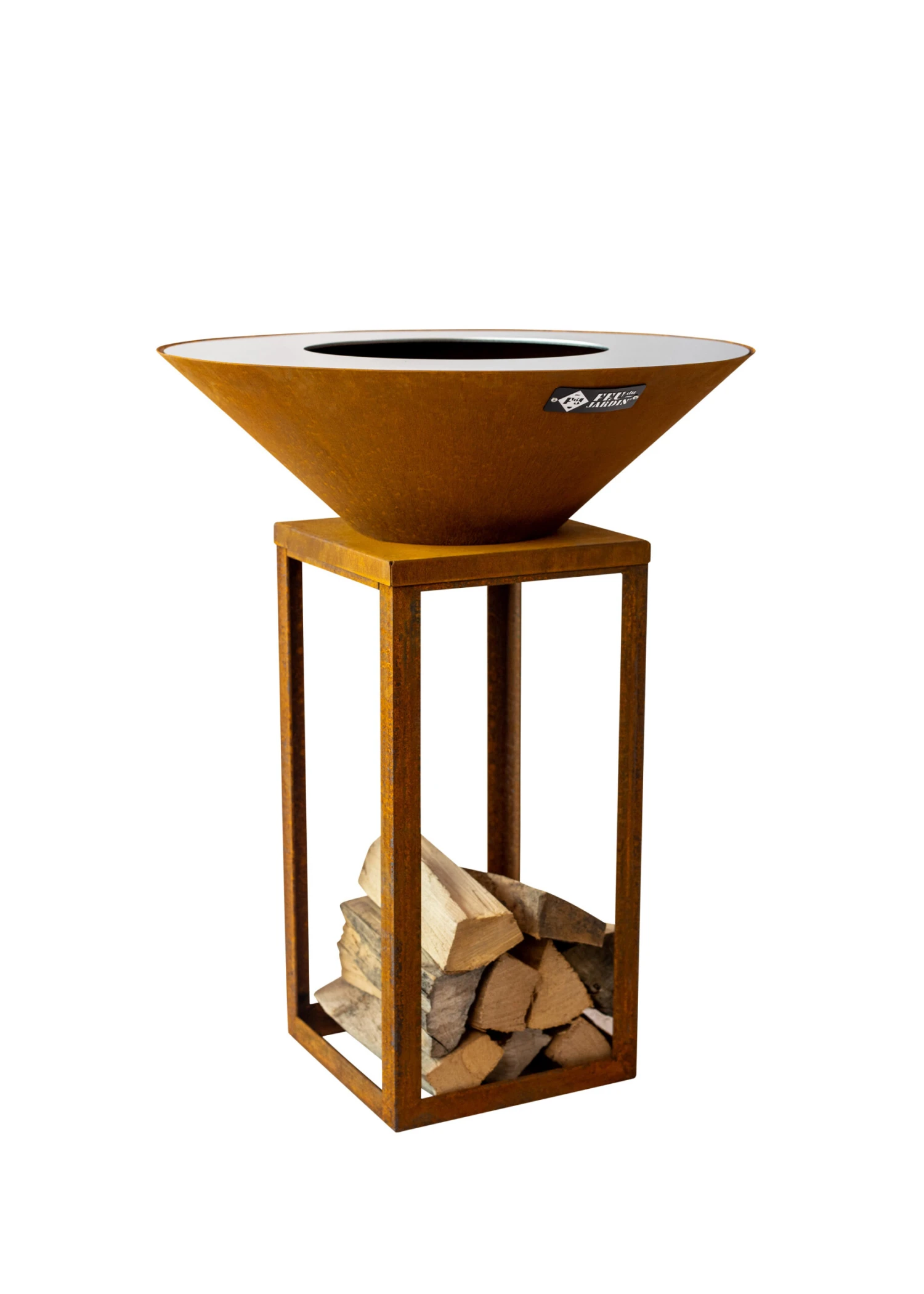 Feuerschale Mit Grillring Feu Du Jardin FYRO 80, Rost 3 Feuerschale Mit Grillring Feu Du Jardin FYRO 80, Rost