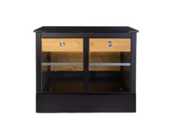 Der Merklinger Outdoor Modul "Eva" (2 Schubladen M. Ablage) 15 Der Merklinger Outdoor Modul "Eva" (2 Schubladen M. Ablage) -Brunner Grillen Geschaft 02 dermerklinger modul schublade offen outdoorkueche blende jpg