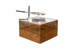 Feuerkorb Mit Grillplatte Feu Du Jardin CUBE 500 Inkl. Grillrost, Rost 14 Feuerkorb Mit Grillplatte Feu Du Jardin CUBE 500 Inkl. Grillrost, Rost -Brunner Grillen Geschaft 02 gartenfeuer carre 750 rost optik ps