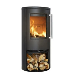 Kaminofen TermaTech TT21RS Black Schwarz Lackierter Stein, 5 KW -Brunner Grillen Geschaft 0ccfe655b1a0c1754aeea80cf052b619