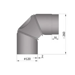Rauchrohrbogen Stahl Verstellbar 0-90° Hellgrau Mit Putztür 11 Rauchrohrbogen Stahl Verstellbar 0-90° Hellgrau Mit Putztür -Brunner Grillen Geschaft 12 2615ahwhe8vkvk2j