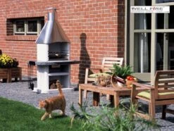 Grillkamin Wellfire ARDEA Mit Edelstahlhaube -Brunner Grillen Geschaft 1256 2