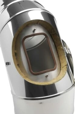 Schornstein Winkel 90° Doppelwandig Mit Prüföffnung - Eka Complex D 25 14 Schornstein Winkel 90° Doppelwandig Mit Prüföffnung - Eka Complex D 25 -Brunner Grillen Geschaft 129 4