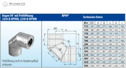 Schornstein Winkel 90° Doppelwandig Mit Prüföffnung - Eka Complex D 25 15 Schornstein Winkel 90° Doppelwandig Mit Prüföffnung - Eka Complex D 25 -Brunner Grillen Geschaft 129 5
