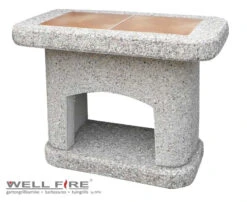 Beistelltisch Für Grillkamin NOVA Braun