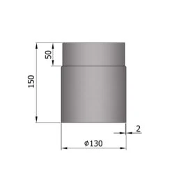 Rauchrohr Stahl 150 Mm Hellgrau -Brunner Grillen Geschaft 13 101w2bmxwzyexy0z