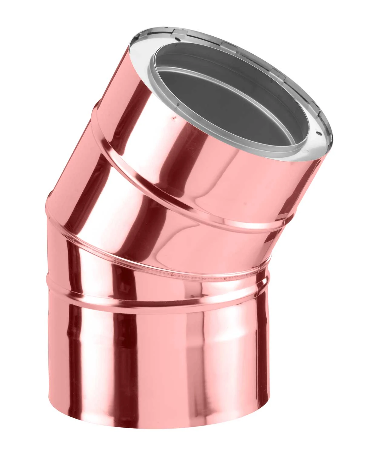 Schornstein Winkel 15° Doppelwandig Verkupfert - Eka Complex D 25 3 Schornstein Winkel 15° Doppelwandig Verkupfert - Eka Complex D 25