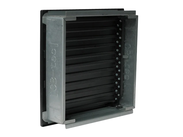 Warmluftgitter Stahl Schwarz 6 Warmluftgitter Stahl Schwarz – Bild 4