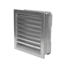 Außenluftgitter 23 X 23 Cm Mit Einbaurahmen