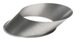 Wandfutter Rauchrohr Stahl Ø 150 Mm Unlackiert, Gewinkelt