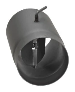 Rauchrohr Stahl 250 Mm Schwarz Mit Drosselklappe -Brunner Grillen Geschaft 1829 1