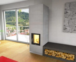 Brunner Klein-Speicherofen KSO 33q Mit Wärmebetonverkleidung -Brunner Grillen Geschaft 187cf4cdbed2d21c4c9bc9d77291b1cd