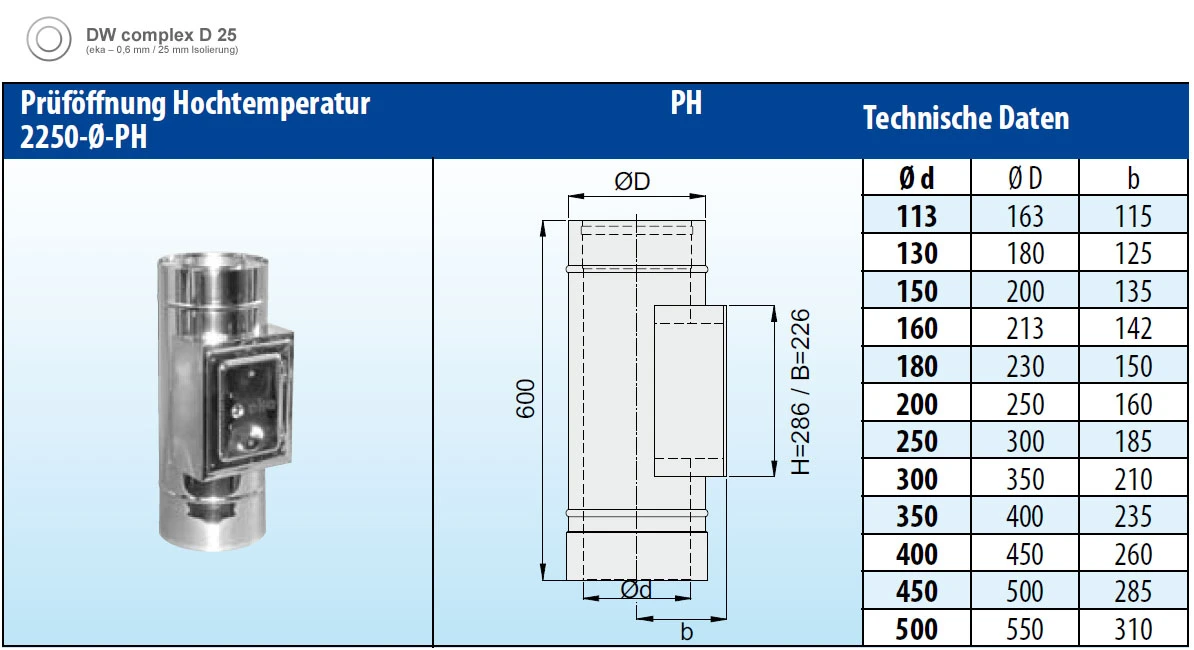 Edelstahlschornstein 8,2 M Doppelwandig - Eka Complex D 25 17 Edelstahlschornstein 8,2 M Doppelwandig - Eka Complex D 25 – Bild 15