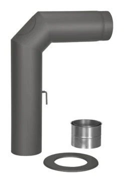 Rauchrohr Set Stahl 2x 45° 700 X 500 Mm Schwarz 6 Rauchrohr Set Stahl 2x 45° 700 X 500 Mm Schwarz -Brunner Grillen Geschaft 1904 0
