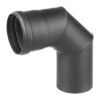 Pellet-Ofenrohrbogen Stahl 90° Schwarz 1 Pellet-Ofenrohrbogen Stahl 90° Schwarz -Brunner Grillen Geschaft 1924 0
