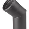 Pellet-Ofenrohrbogen Stahl 45° Schwarz 2 Pellet-Ofenrohrbogen Stahl 45° Schwarz -Brunner Grillen Geschaft 1926 0
