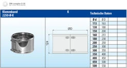 Klemmband Doppelwandig Verkupfert - Eka Complex D 25 -Brunner Grillen Geschaft 1dfa93baec99c7fc52503256fc360255