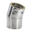 Schornstein Winkel 15° Statisch Doppelwandig - Eka Cosmos D 25 1 Schornstein Winkel 15° Statisch Doppelwandig - Eka Cosmos D 25 -Brunner Grillen Geschaft 2200 150 b15st