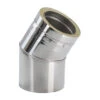 Schornstein Winkel 30° Doppelwandig - Eka Cosmos D 25