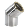 Schornstein Winkel 45° Doppelwandig - Eka Cosmos D 25 2 Schornstein Winkel 45° Doppelwandig - Eka Cosmos D 25 -Brunner Grillen Geschaft 2200 150 b45