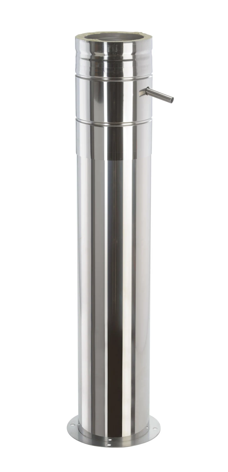 Konsolplatte Mit Ablauf Edelstahl Doppelwandig Sockel Rund - Eka Cosmos D 25 3 Konsolplatte Mit Ablauf Edelstahl Doppelwandig Sockel Rund - Eka Cosmos D 25