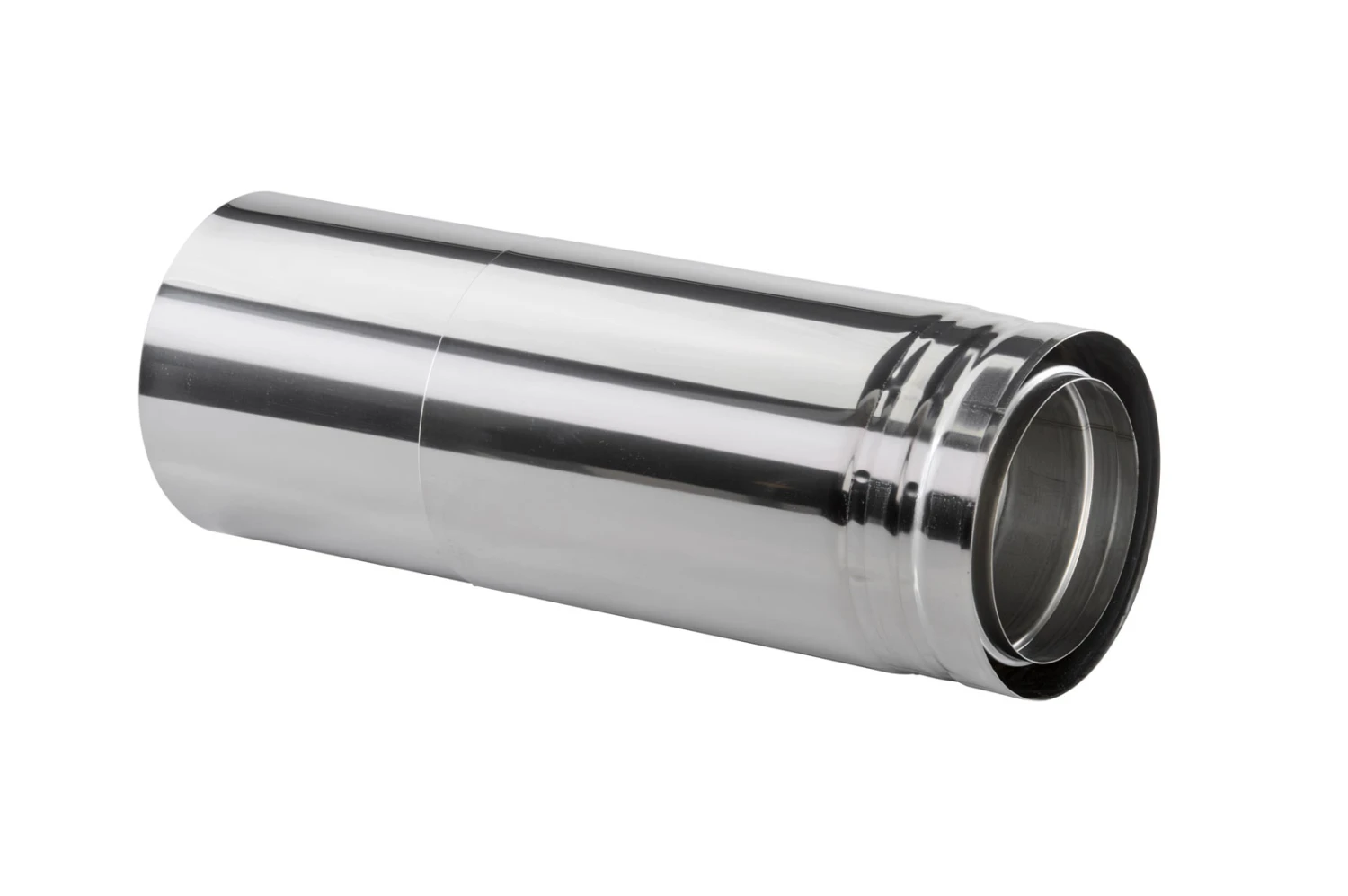 Längenausgleichsrohr 420-620 Mm Doppelwandig - Eka Cosmos D 25 9 Längenausgleichsrohr 420-620 Mm Doppelwandig - Eka Cosmos D 25 – Bild 7