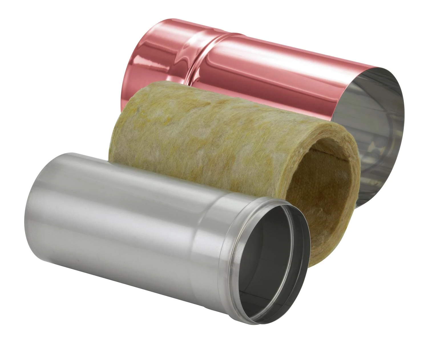 Schornsteinrohr 360 Mm Doppelwandig Kürzbar Verkupfert - Eka Complex D 25 5 Schornsteinrohr 360 Mm Doppelwandig Kürzbar Verkupfert - Eka Complex D 25 – Bild 3