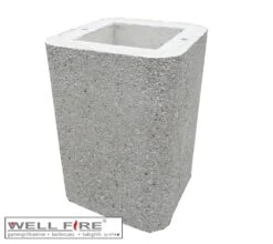 Haubenverlängerung Wellfire Grillkamin NOVA, NOVA Quattro Weiß