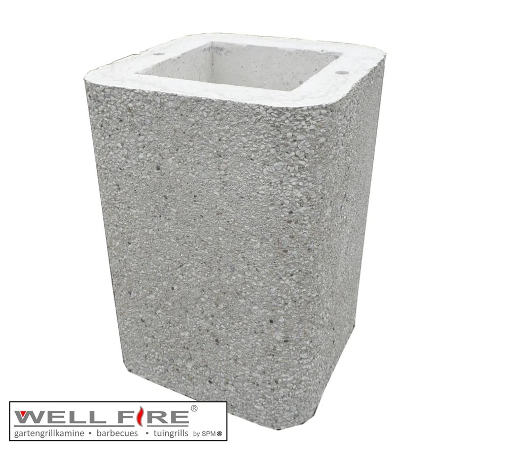 Haubenverlängerung Wellfire Grillkamin NOVA, NOVA Quattro Weiß 3 Haubenverlängerung Wellfire Grillkamin NOVA, NOVA Quattro Weiß