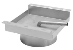 Konsolplatte Mit Kondensatablauf Doppelwandig Sockel Eckig - Eka Complex D 25 -Brunner Grillen Geschaft 249 1