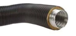 Aluflexrohr Isoliert 0,8 M 5-lagig, Schwarz