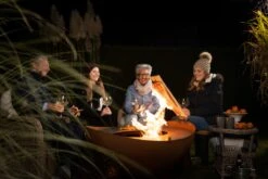 Feuerschale Feu Du Jardin WAVE, Rost -Brunner Grillen Geschaft 29a383e8a55a3ef2a133eb3813b25cb4