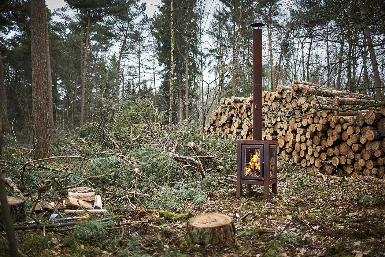 Terrassenkamin Cortenstahl RB73 QUARUBA XXL 4 Terrassenkamin Cortenstahl RB73 QUARUBA XXL – Bild 2