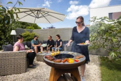 Feuerschale Feu Du Jardin TOPUP, Rost -Brunner Grillen Geschaft 313aa143662081ac42f339b9dc93570d