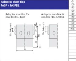 Adapter Starr-flex Schornstein Flexrohr Einlagig - Eka Complex E Flex -Brunner Grillen Geschaft 318 1