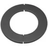 Wandrosette Rauchrohr Stahl Zweiteilig Randbreite 52 Mm Ø 155 Mm Schwarz -Brunner Grillen Geschaft 3457 0