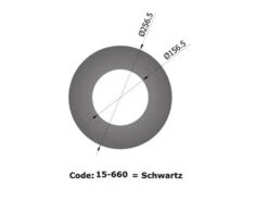 Deckenrosette Rauchrohr Stahl Randbreite 55 Mm Ø 150 Mm Schwarz, Flach 7 Deckenrosette Rauchrohr Stahl Randbreite 55 Mm Ø 150 Mm Schwarz, Flach -Brunner Grillen Geschaft 3458 1