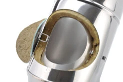 Schornstein Winkel 45° Doppelwandig Mit Prüföffnung - Eka Complex D 50 -Brunner Grillen Geschaft 3907 3