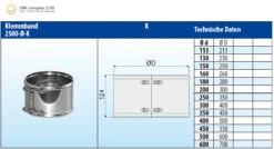 Klemmband Doppelwandig - Eka Complex D 50 -Brunner Grillen Geschaft 3977 1