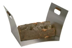 Holzkorb Lienbacher Aus Edelstahl Mit Nussholzgriff