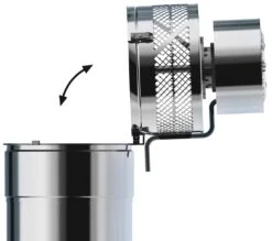 KW Rauchsauger Edelstahl DIAJEKT RSD 250 -Brunner Grillen Geschaft 4553 2