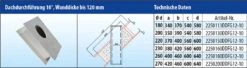 EKA Brandschutz Dachdurchführung 10°, Wandstärke Bis 120 Mm 9 EKA Brandschutz Dachdurchführung 10°, Wandstärke Bis 120 Mm -Brunner Grillen Geschaft 4574 2