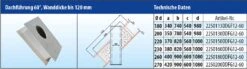 EKA Brandschutz Dachdurchführung 60°, Wandstärke Bis 120 Mm 9 EKA Brandschutz Dachdurchführung 60°, Wandstärke Bis 120 Mm -Brunner Grillen Geschaft 4586 2