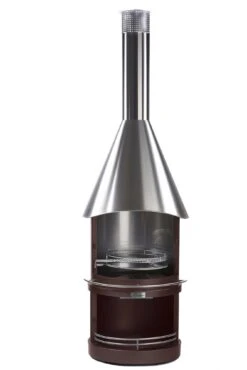 Grillkamin Edelstahl Firestar DESIGN 700 -Brunner Grillen Geschaft 4901 6