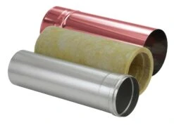 Schornsteinrohr Kürzbar 540 Mm Doppelwandig Verkupfert - Eka Complex D 50 -Brunner Grillen Geschaft 4947 1