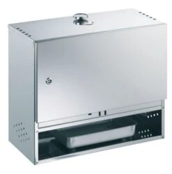 Peetz Räucherofen 990 Mit Tür Inkl. Grundausstattung, Edelstahl